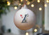 Schnauzer Ceramic Round Bauble